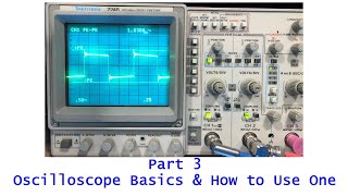 Oscilloscopes For Audio 101  Part 3  Oscilloscope Basics  How to Use One [upl. by Dorette]