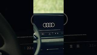 Audi Q6 etron Forest startup  Autocar  Promoted shorts ytshorts [upl. by Letnuhs]