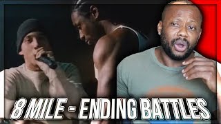 Bodybuilder Reacts  8 Mile Rap Battles [upl. by Leiram381]