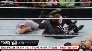 Wwe Team Cena vs Team authoritySting return full match highlights [upl. by Welby]