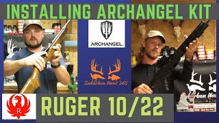 Installing Archangel Kit on Ruger 1022 [upl. by Mcguire]