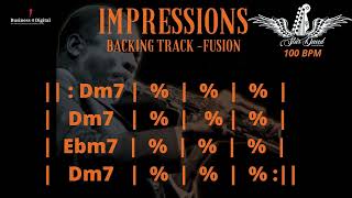 Impressions Backing Track Fusion [upl. by Asilegna182]