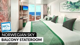 Norwegian Sky  Balcony Stateroom Full Walkthrough Tour amp Review 4K  2024 [upl. by Emera]