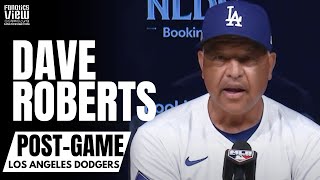 Dave Roberts Responds to Emotional Padres vs Dodgers Game Jack Flaherty amp Manny Machado Exchange [upl. by Kennith]