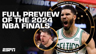 NBA FINALS PREVIEW 👀 The Mavericks shouldnt be scared of the Celtics  Numbers on the Board [upl. by Pascale582]