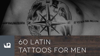 60 Latin Tattoos For Men [upl. by Hannad388]