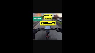 Hezzo F9 Scooter Review 200km Electric 60V 8000W epic rider review fast [upl. by Sirtimid585]