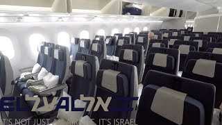 CABIN TOUR  El Al Boeing 7879  economy class  London LHR  Tel Aviv TLV [upl. by Cassiani]