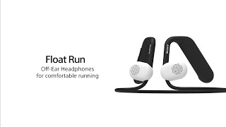 Introducing Sony Float Run  Comfortable headphones for Runners [upl. by Hessney]