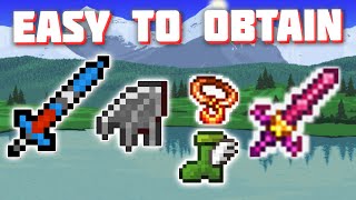 Terraria 1449  5 Seeds to Best Start  How to get water walking boots  enchanted sword  Wings [upl. by Janel]