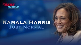 Kamala Harris is quotJust Normalquot  Narrated By Jason Bateman  The Daily Show [upl. by Kunin]