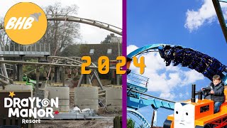 EVERYTHING coming to Drayton Manor in 2024 [upl. by Tebor]