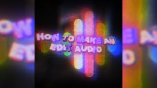 Edit Audio Tutorial After Effects [upl. by Bautista]