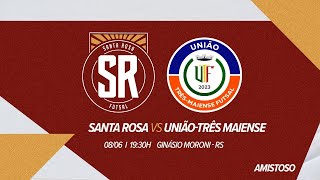 Santa Rosa 03 x 00 União TrêsMaiense • Amistoso 2024 [upl. by Eiramanna400]