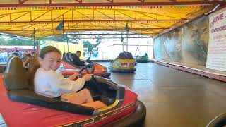 Bumper Cars Kayla amp Zoe vs Jake and Zak amp Dad [upl. by Mella771]