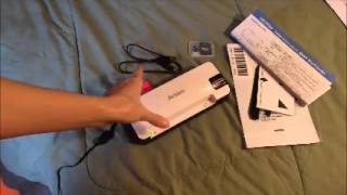 Avision IS15 Portable Scanner Review Quick scanning and easy to use [upl. by Amabel]