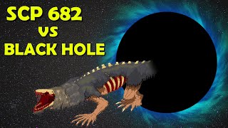 What If We Throw SCP 682 Into a Black Hole [upl. by Gallagher]