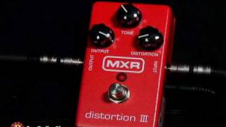 MXR Distortion III Pedal [upl. by Avlem]