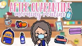 College student after quarantine morning routine  Toca Life World  Toca Boca [upl. by Clim]