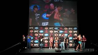 Charles Oliviera FIRST UFC weigh in vs Darren Elkins [upl. by Saul652]