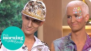 The X Factors Ottavio And Bradley Reveal All About Chicken Gate  This Morning [upl. by Bessy]