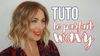 Tuto  Le parfait carré wavy avec ghd [upl. by Uol]