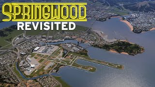 Visiting My First City  Cities Skylines Springwood Tour [upl. by Annirok]