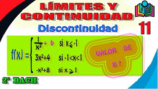 TEMA 5  📈 CALCULAR el VALOR de quotbquot para que la Función sea CONTINUA [upl. by Tristam]