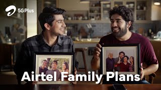 Airtel Family Plans  Perfect for every kind of family [upl. by Oicatsana]