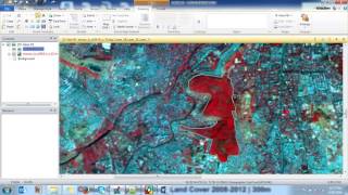 Subsetting study area from satellite image using ERDAS Imagine 2014 [upl. by Janela270]