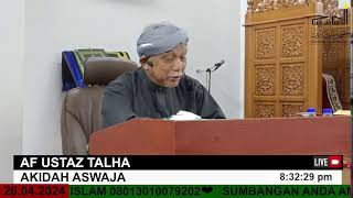 AF USTAZ TALHA 📒 AKIDAH ASWAJA [upl. by Nyret]