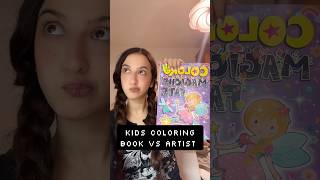 COLORING BOOK VS ARTIST 🧑‍🎨‼️ [upl. by Conover139]