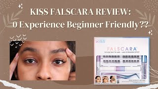 KISS Falscara Lashes Review  Applying amp Removing [upl. by Connolly]