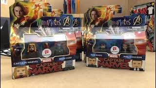 Captain Marvel Minimates Unboxing Stop Motion [upl. by Hobbs]