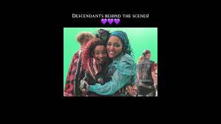 Descendants behindthescenes part one [upl. by Aicilaana]