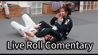 Entering my wrestling era BJJ Rolling Commentary [upl. by Eph]