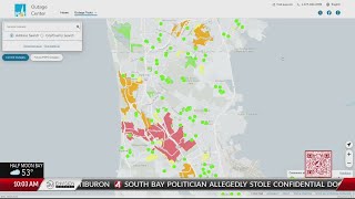 Bay Area power outage still impacting thousands [upl. by Kered]