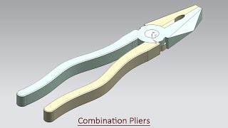 Combination Pliers Video Tutorial Siemens NX [upl. by Alonso]