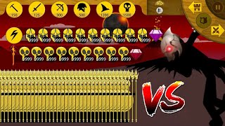 HACK SUMMON 9999 ARMY GOLDEN GRIFFON VS ALL FINAL BOSS FIGHT  STICK WAR LEGACY [upl. by Anirdua]