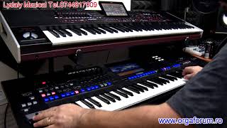 🆚 Korg PA4x vs Yamaha Genos  comparison sound and styles [upl. by Ogires]