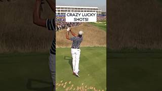 The LUCKIEST Ryder Cup shots 😱 [upl. by Libnah]