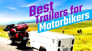 Best Trailers For Your Motorcycle Camping Take Your Motorcycle Touring Experience To Next Level [upl. by Adnirim]