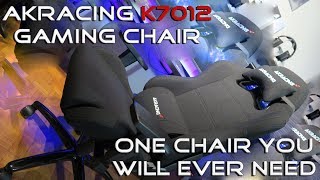 AKRacing K7012 Gaming Chair  unboxing and assembly [upl. by Olra]