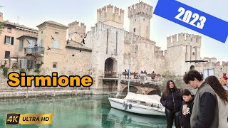 Sirmione Lake Garda Italy 4K Virtual Walking Tour 2023 [upl. by Manon]