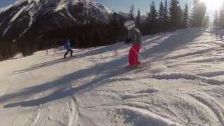 Ski Big 3  Skiing in Banff National Park Alberta Canada [upl. by Erialb]