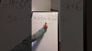 PSAT 89 Math  Let’s practice algebra together psat act sat psatmath math shorts algebra [upl. by Howlan644]