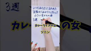 この歌好きでしたカレーライスの女ソニンつんく歌詞歌詞動画手書き文字平成ソング懐かしい曲shorts [upl. by Eillil752]