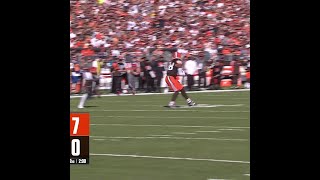 Jordan Akins catches for a 21yard Gain vs Cincinnati Bengals [upl. by Koser]