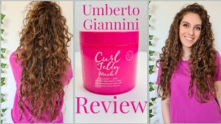 Umberto Giannini Curl Jelly Mask REVIEW [upl. by Raven]