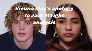 Sienna Mae’s Apology to Jack Wright [upl. by Itra]